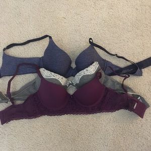 Set of 3 Aerie bras